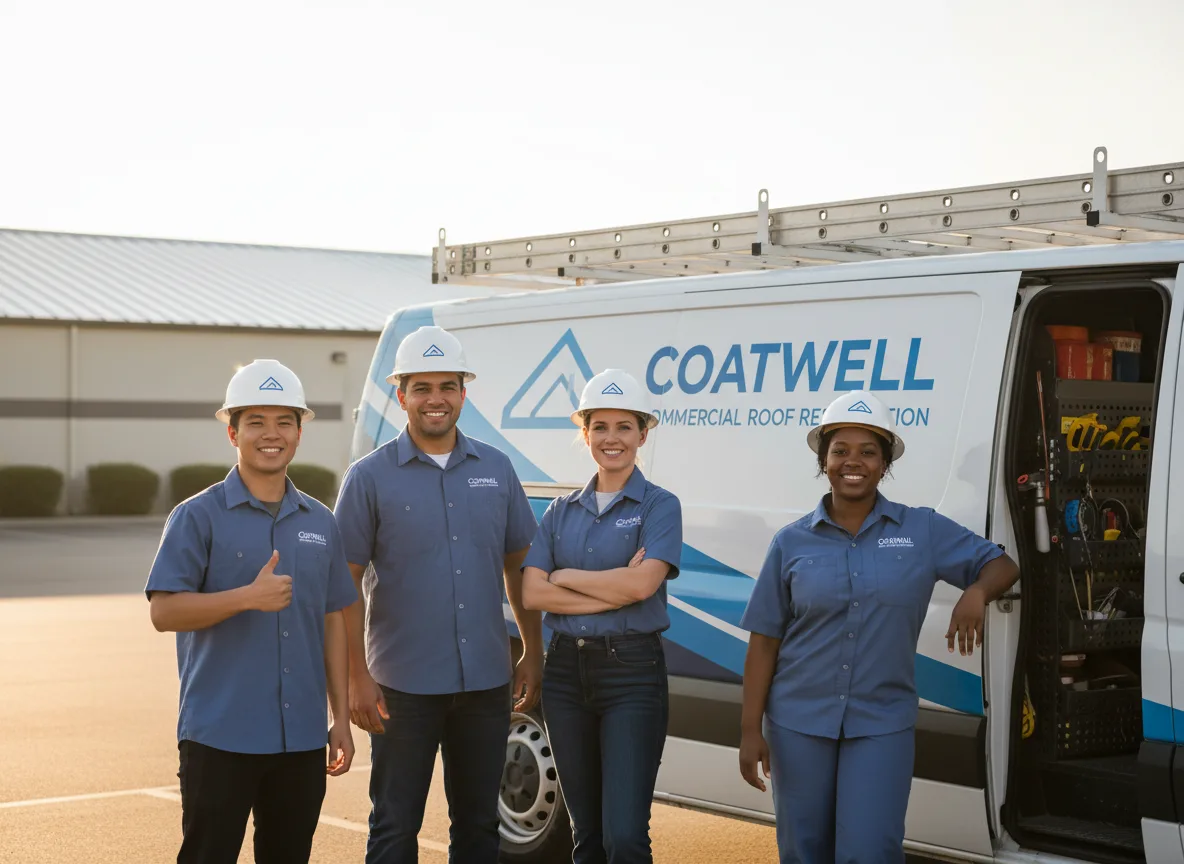 Commercial roof coating company in Foster, MO